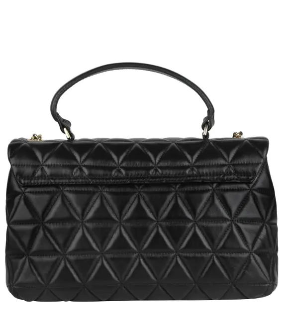 BOLSA MÉDIA MATELASSÊ SCHUTZ PRETO