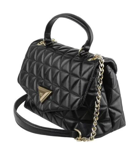 BOLSA MÉDIA MATELASSÊ SCHUTZ PRETO