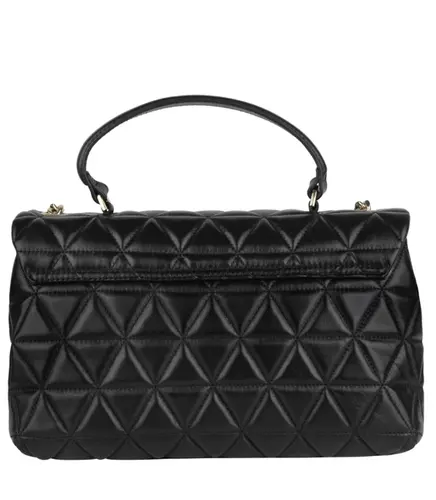 BOLSA MÉDIA MATELASSÊ SCHUTZ PRETO