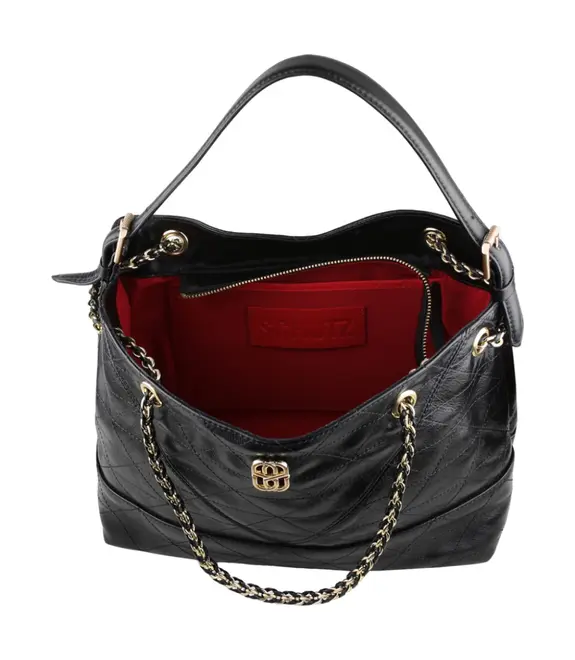 BOLSA GRANDE TOTE SCHUTZ PRETO