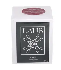 VELA AROMÁTICA COPO CLÁSSICO VIDRO VETIVER LAUB