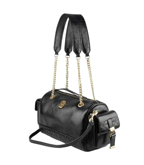 BOLSA MÉDIA BOWLING LILIBET SCHUTZ PRETO