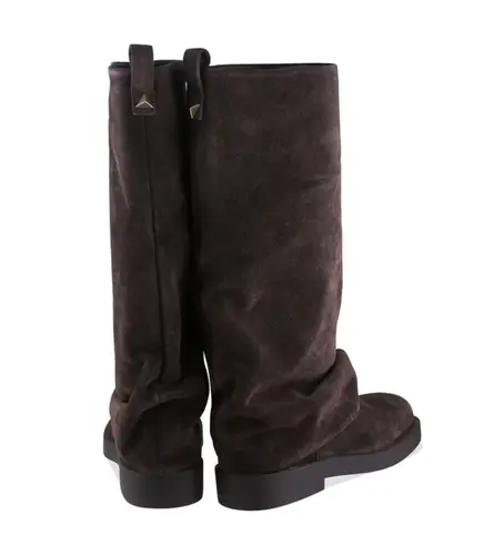 BOTA SALTO BAIXO KEIRA SCHUTZ MARROM