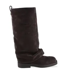 BOTA SALTO BAIXO KEIRA SCHUTZ MARROM