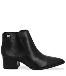 BOTA SALTO MÉDIO ESSENCIAIS LUIZA BARCELOS PRETO