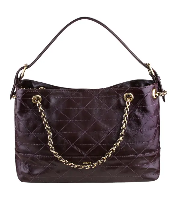 BOLSA GRANDE TOTE SCHUTZ MARROM