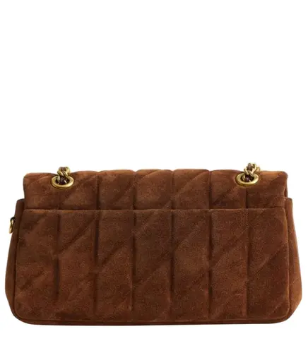 BOLSA COACH NEW YORK TABBY SHOULDER 26 MARROM