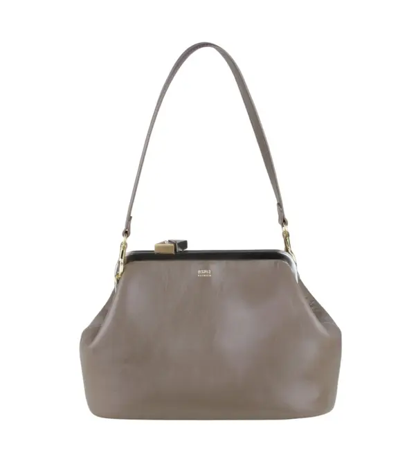 BOLSA PEQUENA MAXI CLUTCH SCHUTZ SOHO CINZA