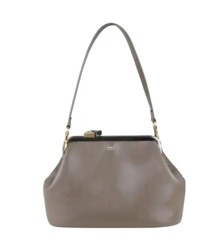 BOLSA PEQUENA MAXI CLUTCH SCHUTZ SOHO CINZA