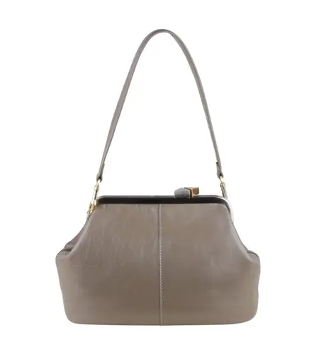 BOLSA PEQUENA MAXI CLUTCH SCHUTZ SOHO CINZA