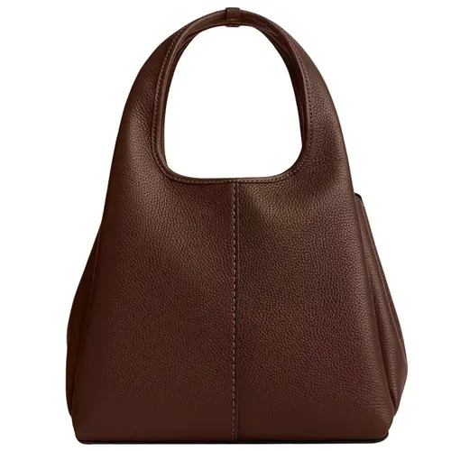 BOLSA COACH NEW YORK LANA SHOULDER 23 MARROM