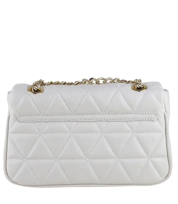 BOLSA MÉDIA MATELASSÊ 944 SCHUTZ BRANCO
