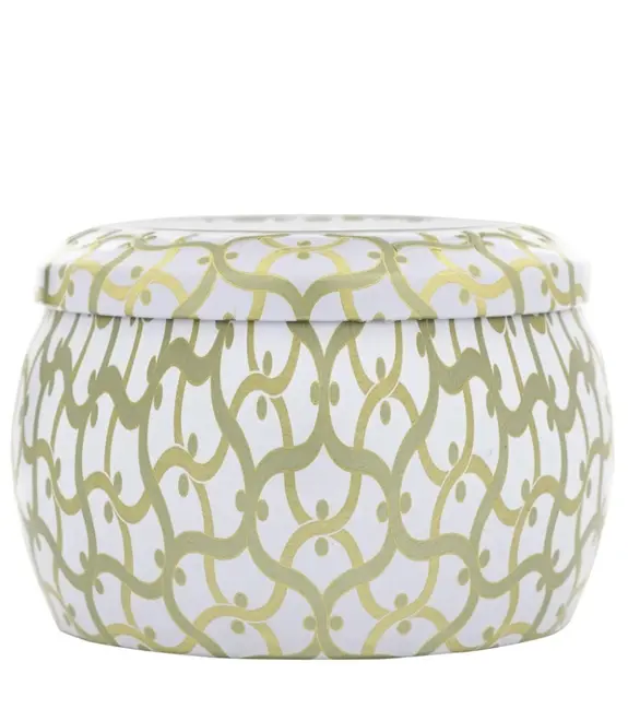 MINI VELA AROMÁTICA LATA RELEVO 25H EUCALYPTUS & WHITE SAGE