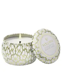MINI VELA AROMÁTICA LATA RELEVO 25H EUCALYPTUS & WHITE SAGE