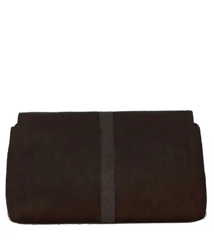 BOLSA CLUCTH PEQUENA LUIZA BARCELOS MARROM