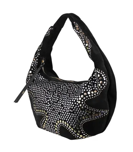 BOLSA MÉDIA HOBO AREZZO PRETO.