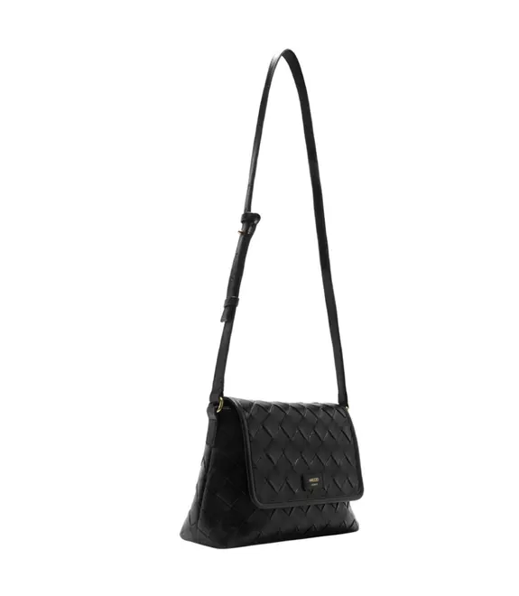 BOLSA MÉDIA TRESSÊ AREZZO PRETO