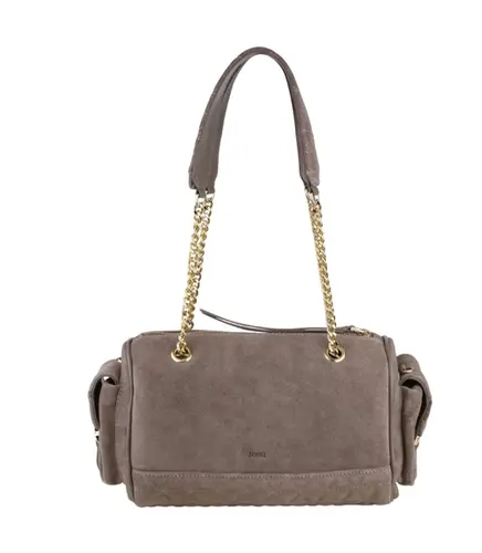BOLSA GRANDE BOWLING SCHUTZ CINZA