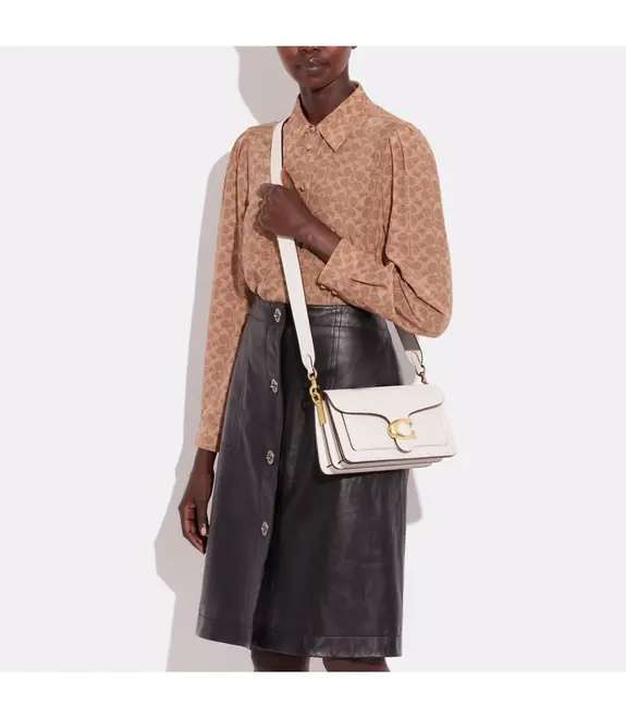 BOLSA COACH NEW YORK TABBY 26 BRANCO