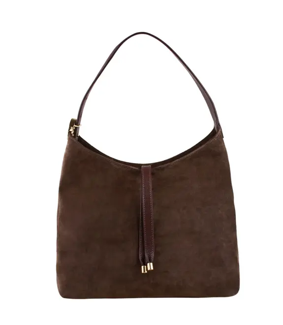 BOLSA TOTE PEQUENA LUIZA BARCELOS MARROM