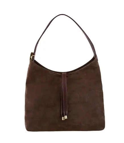 BOLSA TOTE PEQUENA LUIZA BARCELOS MARROM