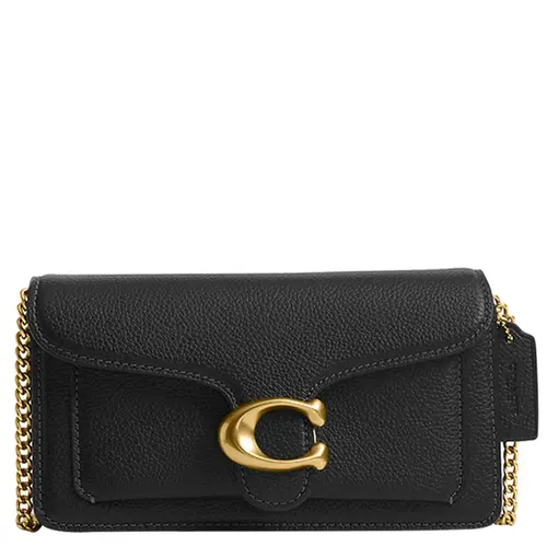 BOLSA COACH NEW YORK TABBY CHAIN 19 PRETO