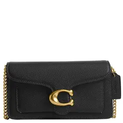 BOLSA COACH NEW YORK TABBY CHAIN 19 PRETO