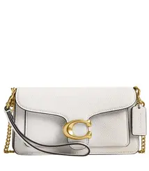 BOLSA COACH NEW YORK TABBY CHAIN CROSSBODY 19 BRANCO