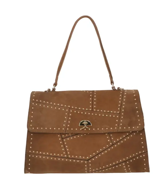 BOLSA GRANDE LUIZA BARCELOS CARAMELO