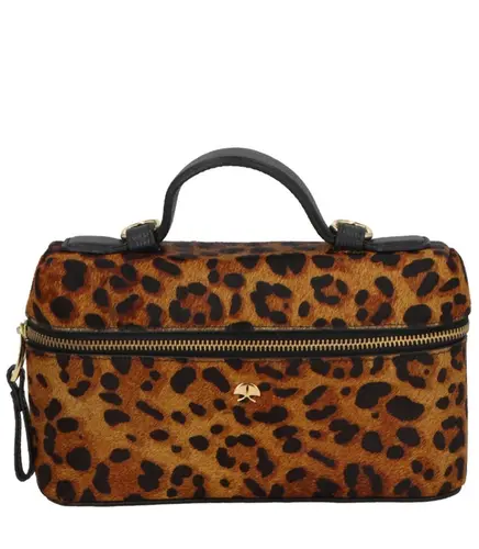 BOLSA PEQUENA VANITY LUIZA BARCELOS ANIMAL PRINT