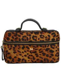BOLSA PEQUENA VANITY LUIZA BARCELOS ANIMAL PRINT
