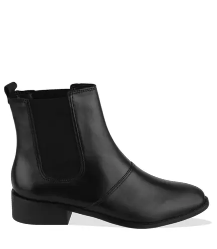 BOTA SALTO BAIXO AREZZO PRETO