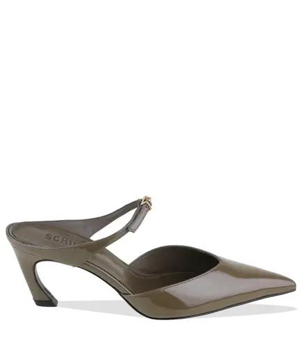 SCARPIN SALTO MÉDIO LAURIE SCHUTZ CINZA