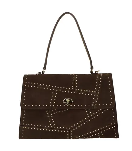 BOLSA GRANDE LUIZA BARCELOS MARROM