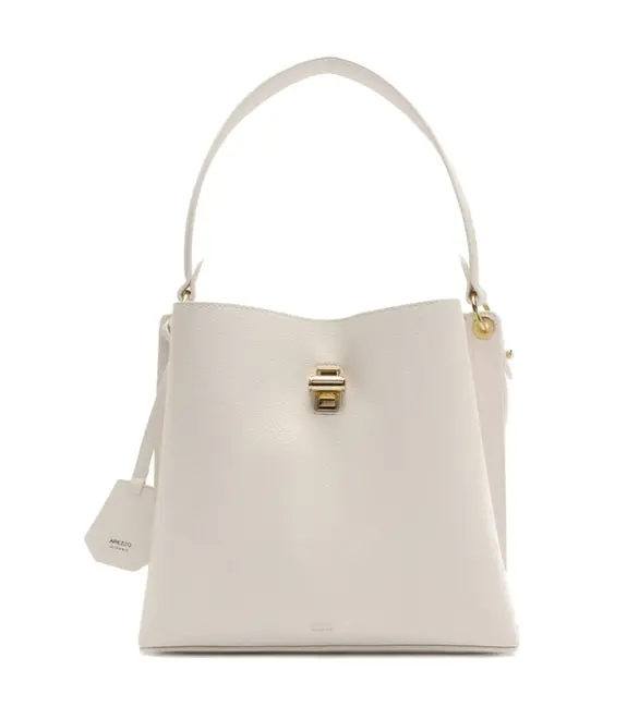 BOLSA TOTE GRANDE BAG CHARM AREZZO BRANCO