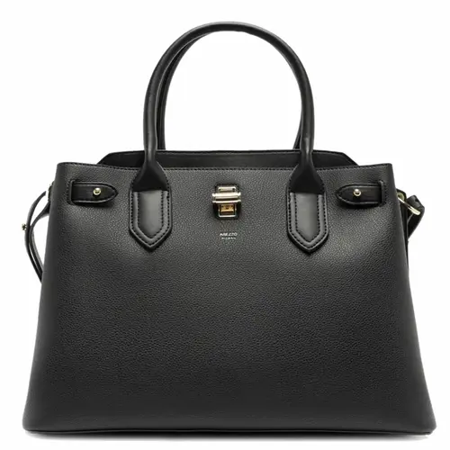 BOLSA TOTE GRANDE AREZZO PRETO