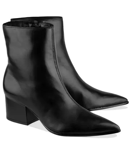 BOTA SALTO MÉDIO ALLY AREZZO PRETO