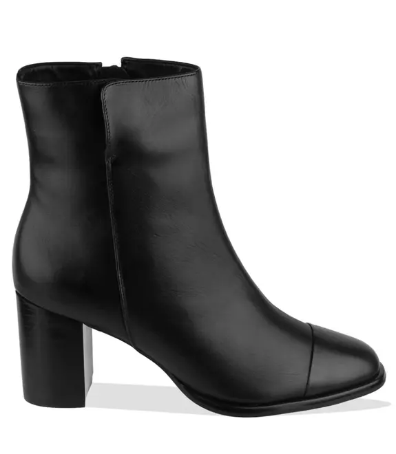 BOTA SALTO MÉDIO AREZZO PRETO