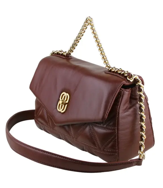 BOLSA MÉDIA TOTE DREAM SCHUTZ MARROM