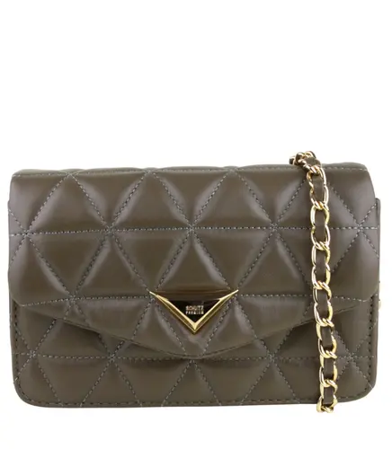 BOLSA PEQUENA MATELASSÊ 944 SCHUTZ CINZA