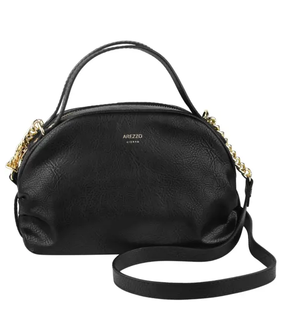 BOLSA PEQUENA RUSTIC AREZZO PRETO