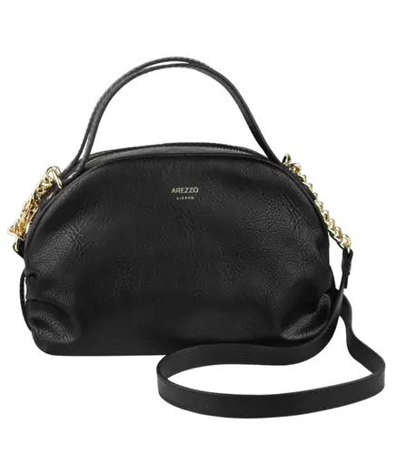 BOLSA PEQUENA RUSTIC AREZZO PRETO