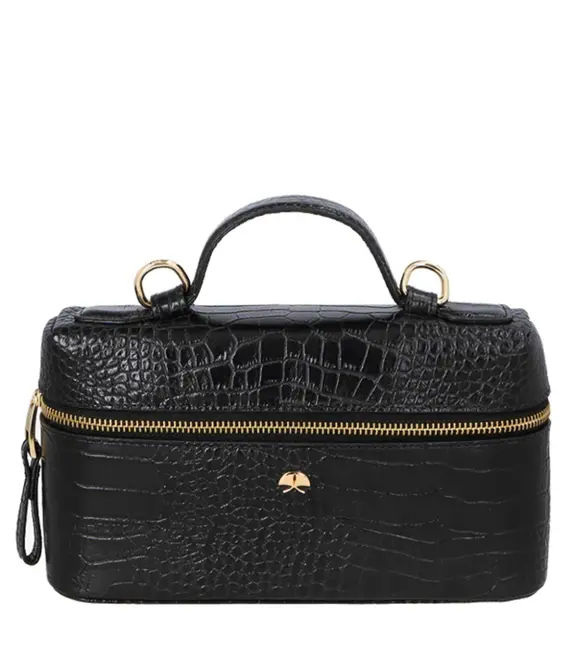 BOLSA PEQUENA VANITY LUIZA BARCELOS PRETO