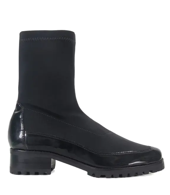 BOTA SALTO BAIXO VENEZA PAULA TORRES PRETO