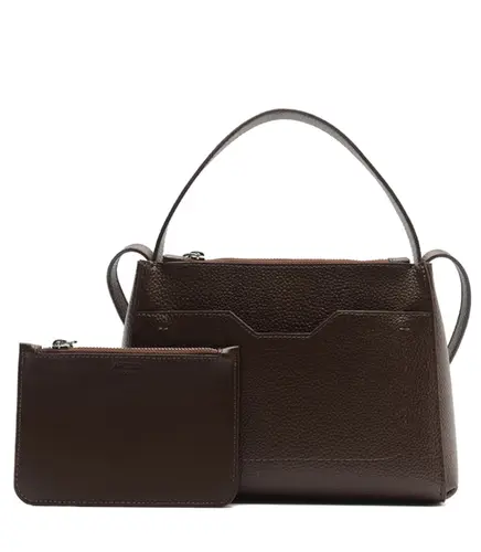 BOLSA TOTE MÉDIA EMILLY AREZZO MARROM