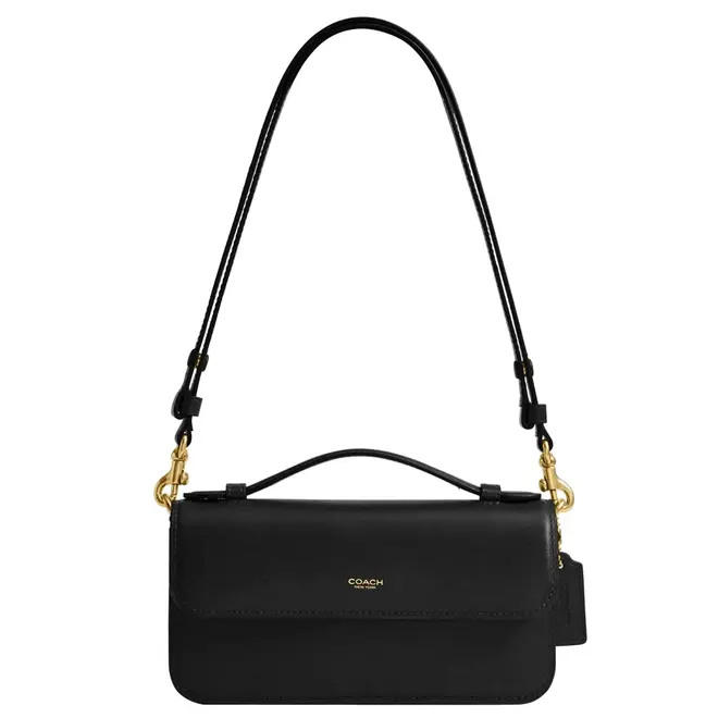 BOLSA COACH NEW YORK ELORA TOP HANDLE PRETO