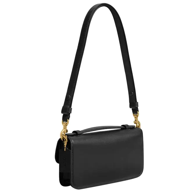 BOLSA COACH NEW YORK ELORA TOP HANDLE PRETO