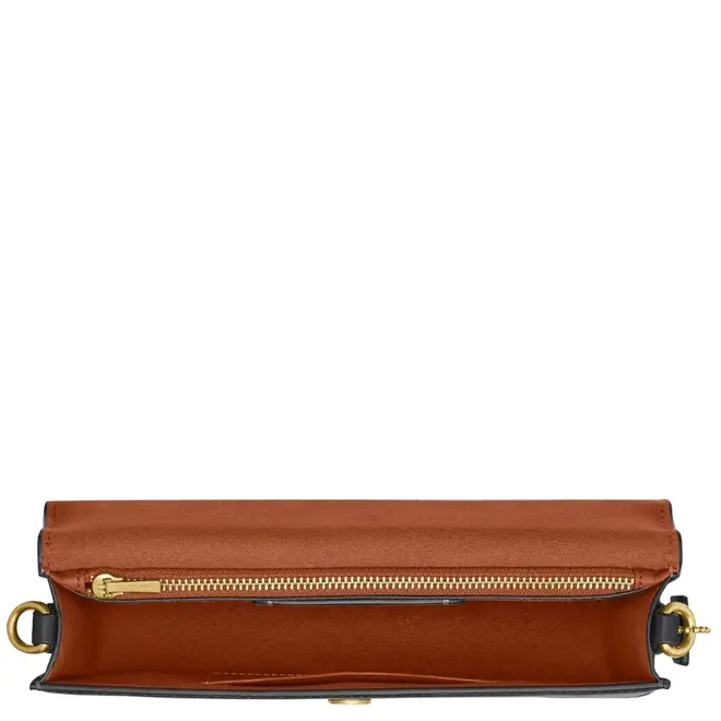 BOLSA COACH NEW YORK ELORA TOP HANDLE PRETO