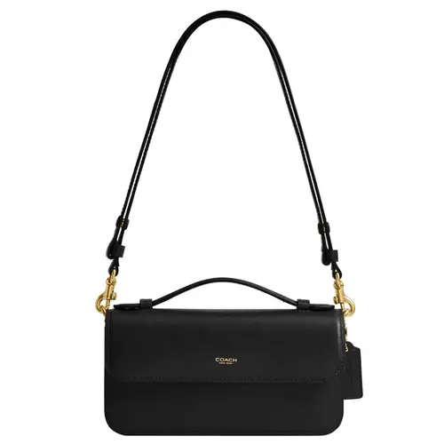 BOLSA COACH NEW YORK ELORA TOP HANDLE PRETO