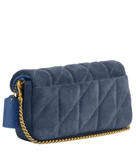 BOLSA COACH NEW YORK TABBY CHAIN CROSSBODY 19 AZUL
